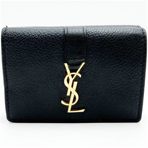 saint laurent trifold wallet men.